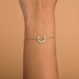 Dahlia Diamond Bracelet