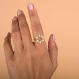 Dahlia Diamond Ring