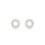 Dahlia Mini Diamond Earrings