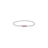 Eclipse Diamond Chain Ring (Pink Diamonds)