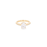 Fortuna Solitaire Diamond Engagement Ring