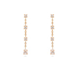 Gaia Diamond Drop Earrings