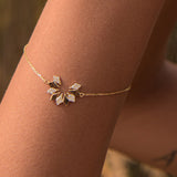 Dahlia Diamond Bracelet