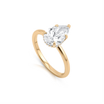 Eterna Pear Shape Diamond Engagement Ring