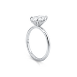 Eterna Pear Shape Diamond Engagement Ring