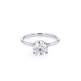 Eterna Classic Solitaire Diamond Engagement Ring