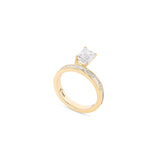 Lumine Baguette Diamond Engagement Ring