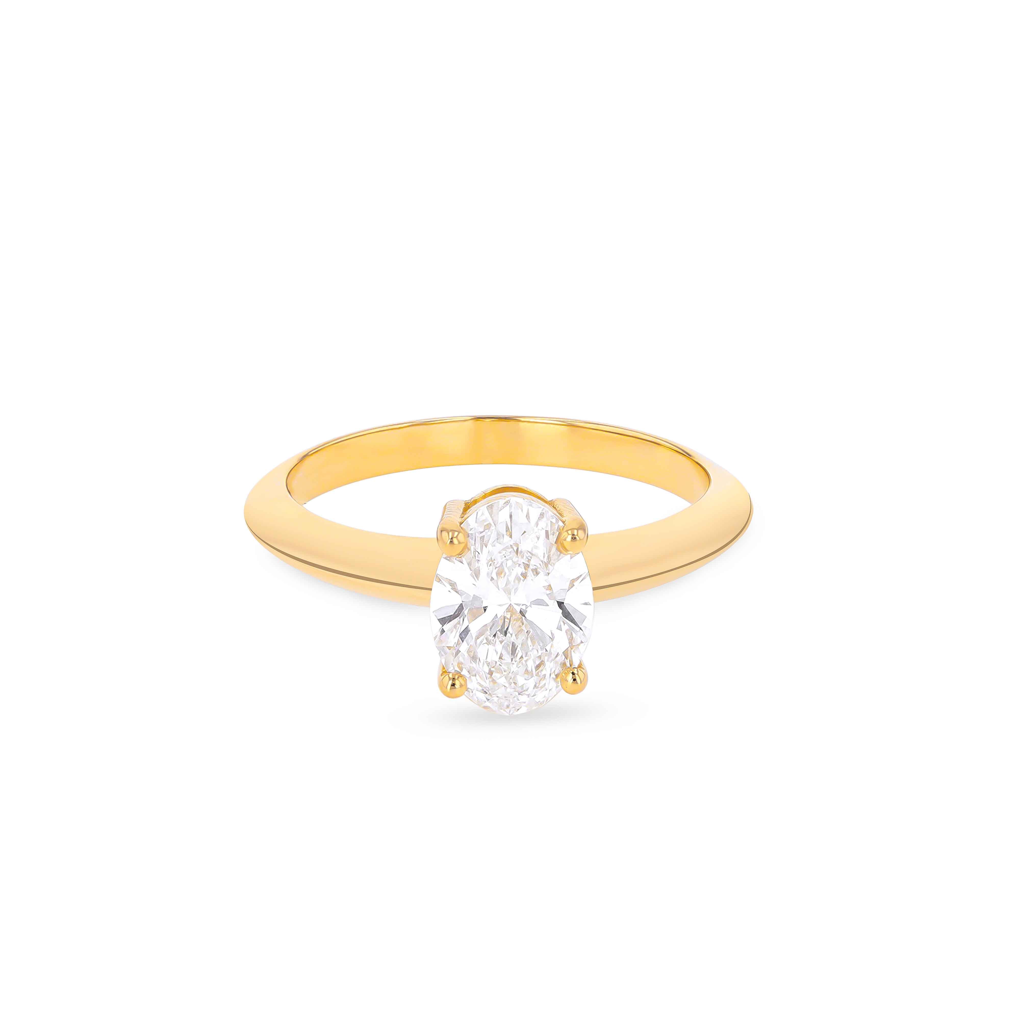 Fortuna Solitaire Diamond Engagement Ring