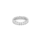 Oval Eternity Diamond Ring - Lab Grown Diamonds - 18K Gold