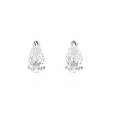 Pear Shape Diamond Earrings - Lab Grown Diamonds - 18K Gold