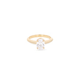 Fortuna Solitaire Diamond Engagement Ring