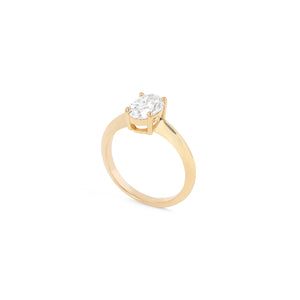 Fortuna Solitaire Diamond Engagement Ring