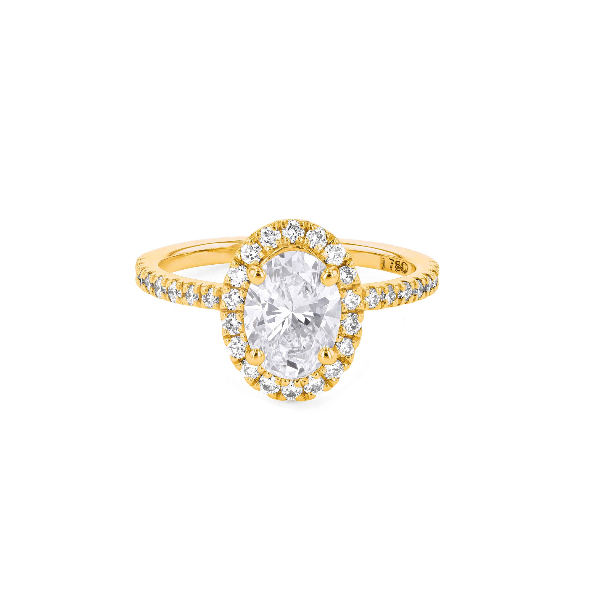 Solstice Classic Halo Diamond Ring