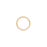 Amara Diamond Eternity Band in Yellow Gold