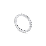 Amara Eternity Band in White Gold