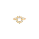 Dahlia Mini Diamond Ring