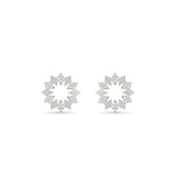 Dahlia Mini Diamond Earrings