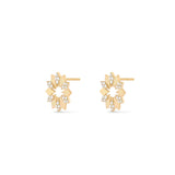 Dahlia Mini Diamond Earrings