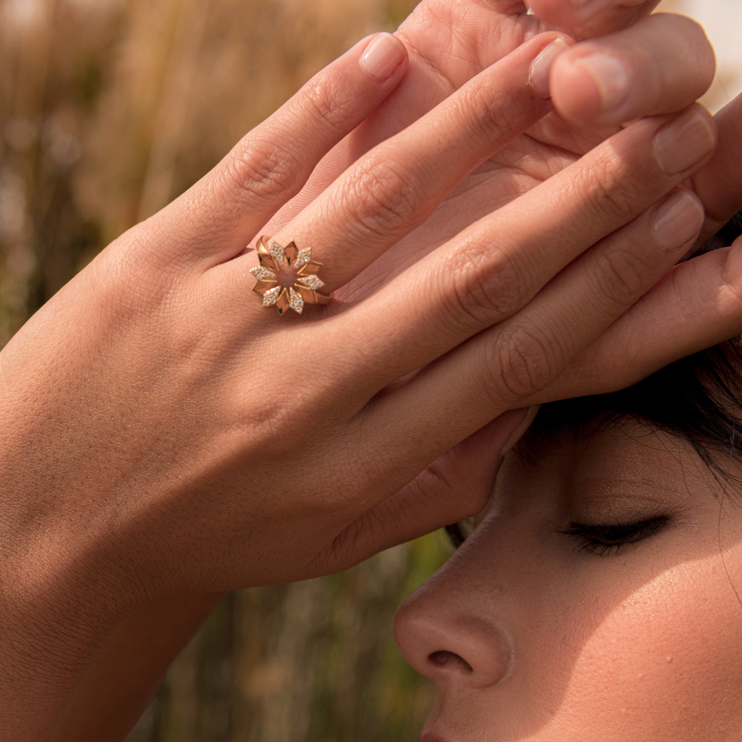 Dahlia Diamond Ring