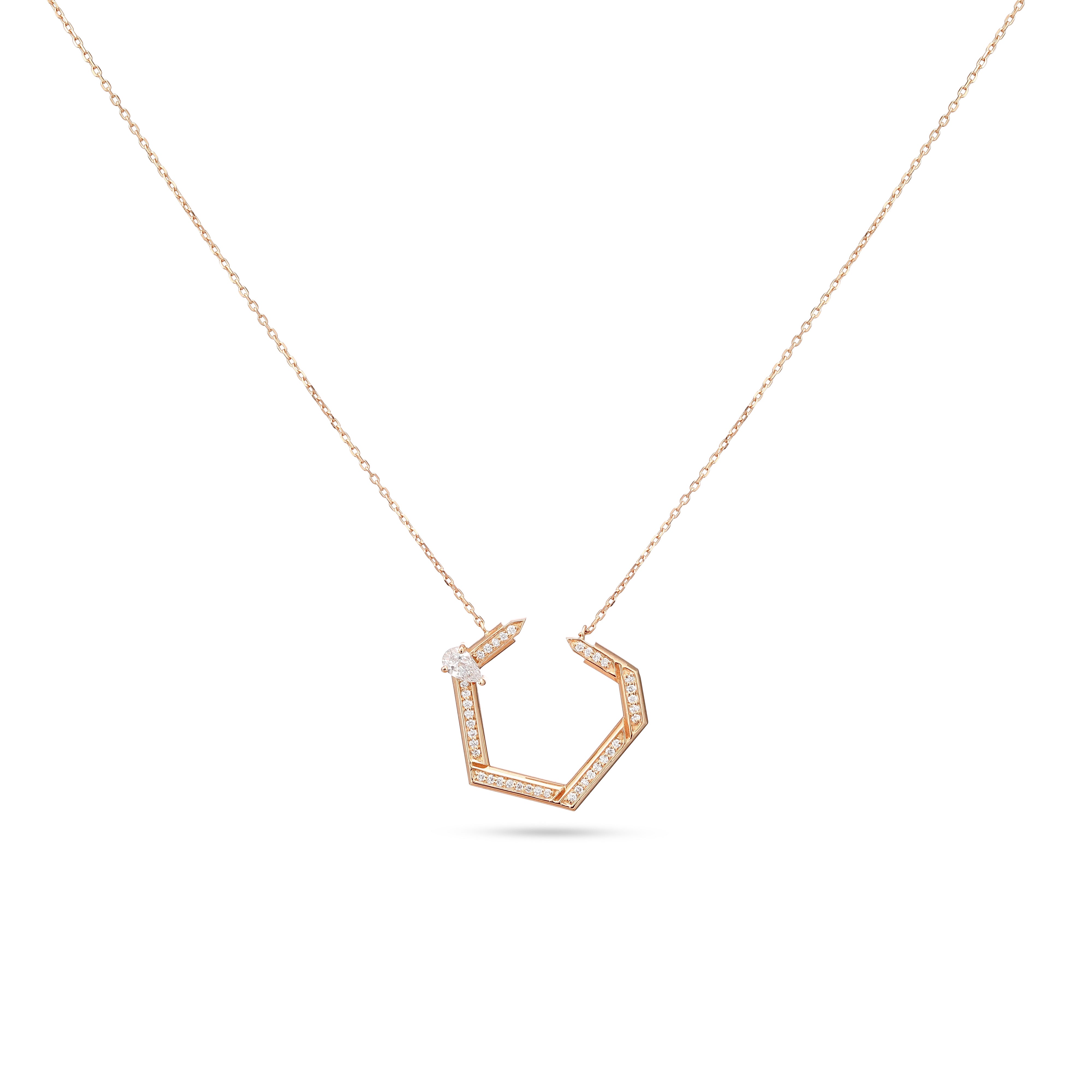 Hexad Diamond Necklace