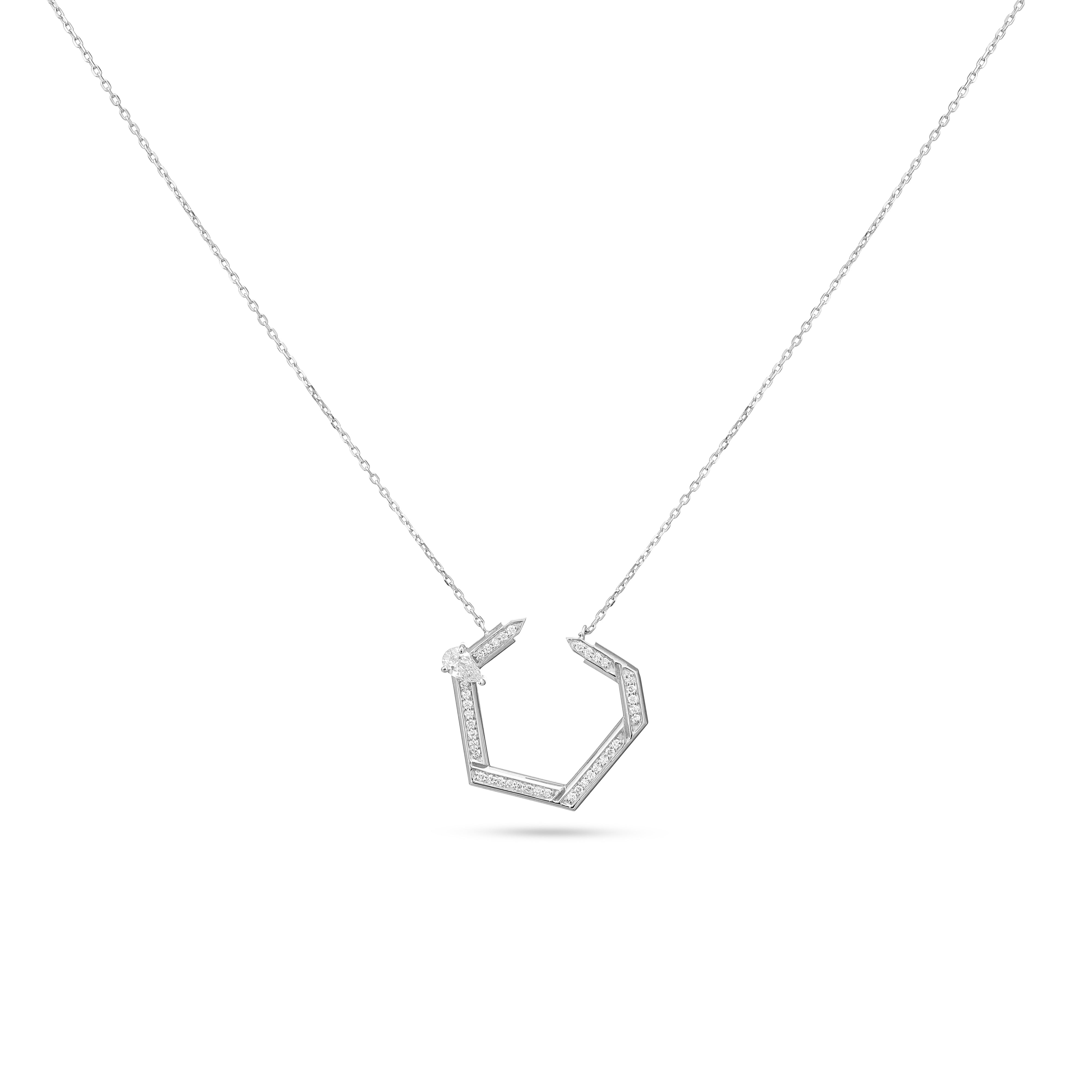 Hexad Diamond Necklace